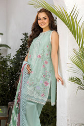 SOBIA NAZIR LAWN PRINTED EMBROIDERY DRESS 3 PIECE UNSTITCHED